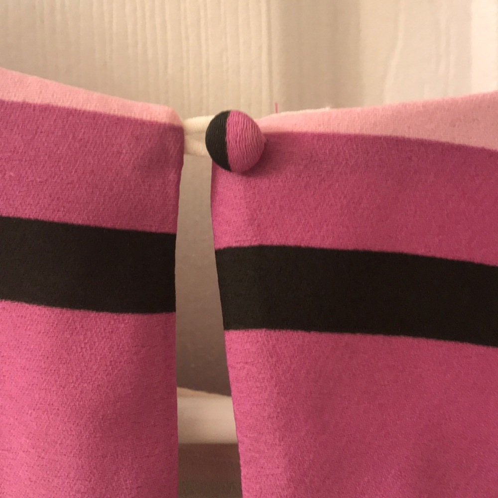 banana republic polyester striped top,  XS - Picture 6 of 6